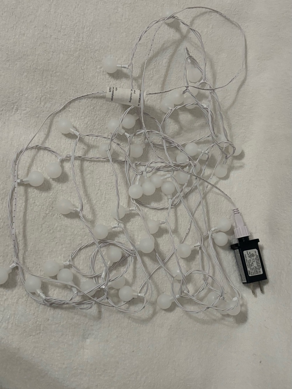 White LED String Lights for Parties - White